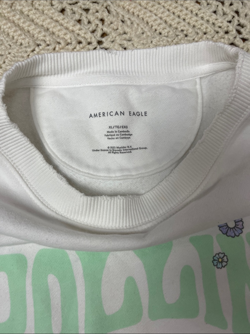 American eagle - Rolling Stones sweatshirt xl - Picture 7 of 16